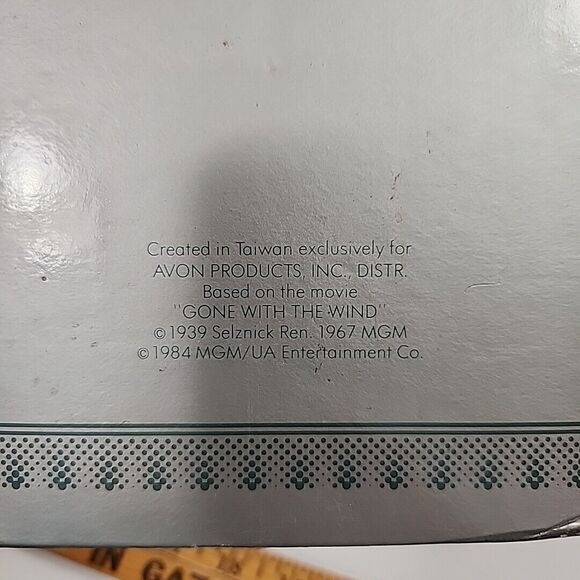 Avon 1984 Images of Hollywood Clark Gable as Rhett Butler in Gone With The Wind - Picture 11 of 11